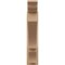 Ekena Millwork 5 1/2-in W x 26-in D x 26-in H Balboa Trad Rough Cedar Woodgrain TimberThane Outlooker, Primed Tan OUTUR055X26X26BOA04RCPR - alternate 2